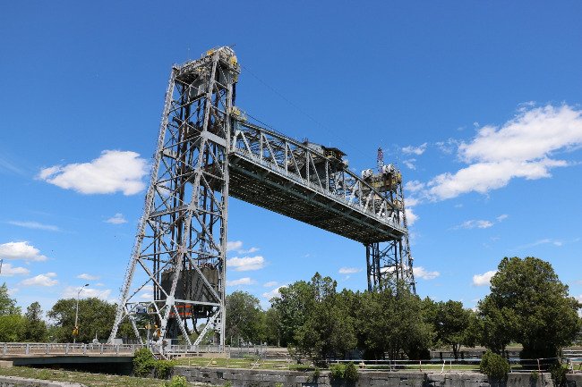 Picture of street bridge